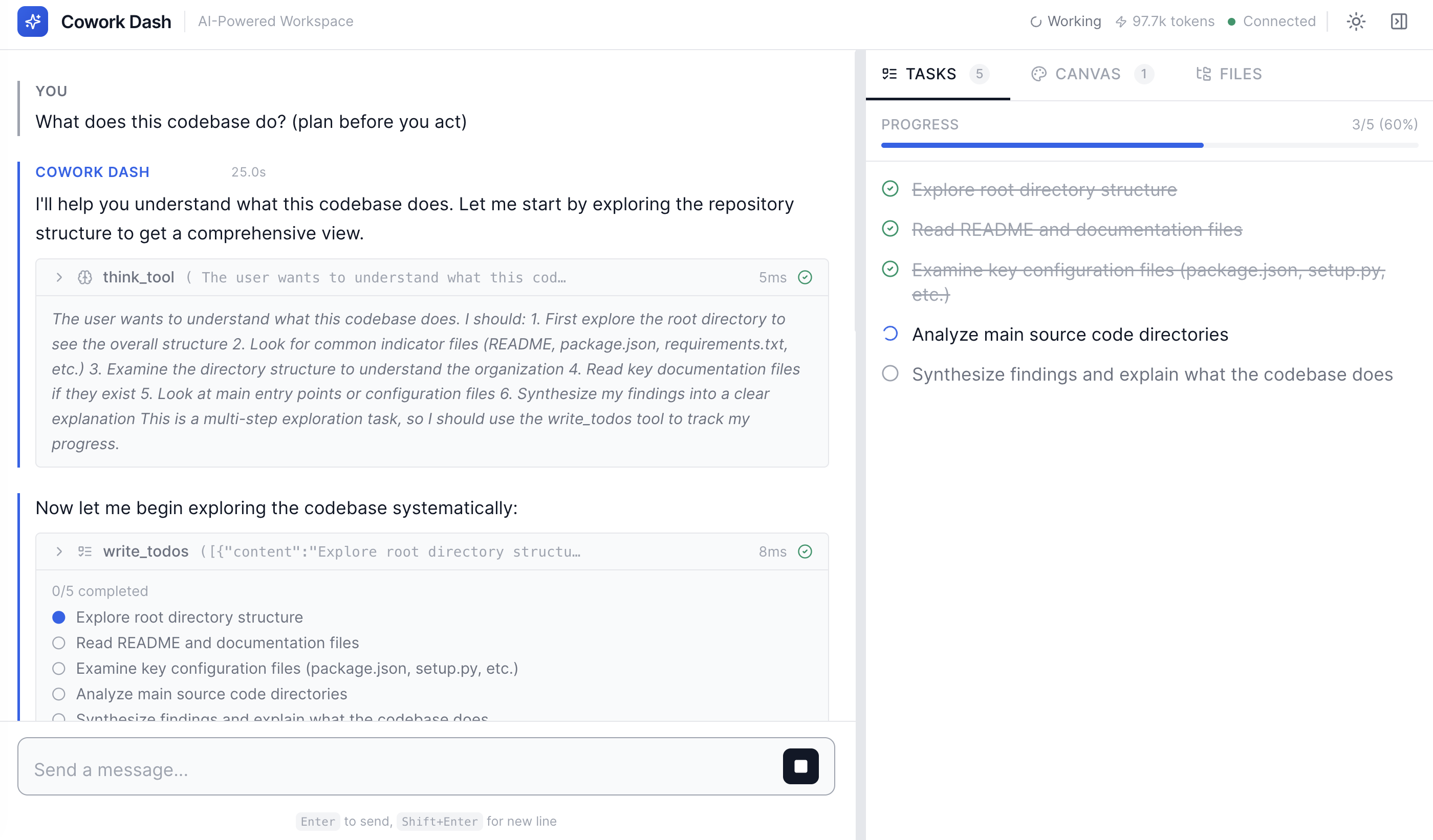 The LangStage web app