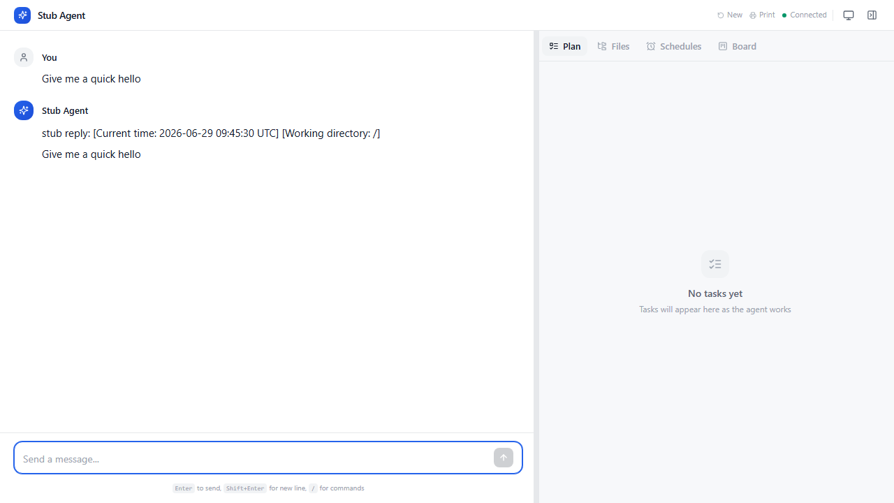 Conversation, light theme